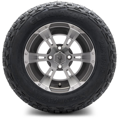 12" MODZ Ambush Gunmetal - Tire and Wheel Combo