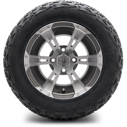 12" MODZ Ambush Gunmetal - Tire and Wheel Combo