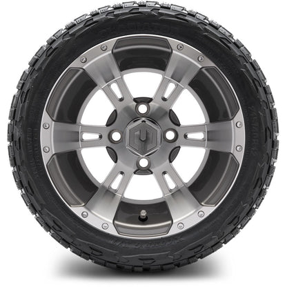 12" MODZ Ambush Gunmetal - Tire and Wheel Combo