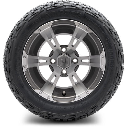 12" MODZ Ambush Gunmetal - Tire and Wheel Combo