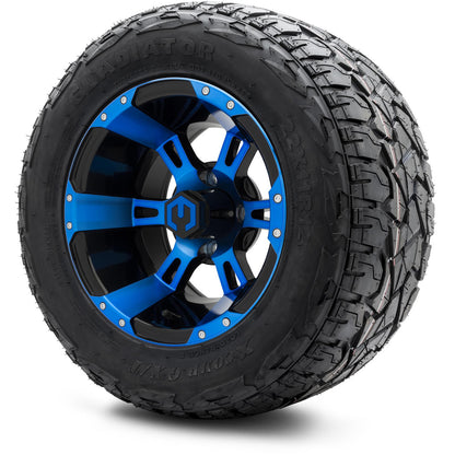 12" MODZ Ambush Blue & Black - Tire and Wheel Combo