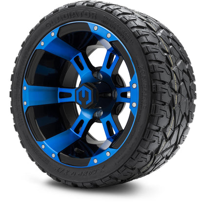 12" MODZ Ambush Blue & Black - Tire and Wheel Combo