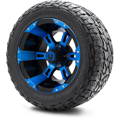 12" MODZ Ambush Blue & Black - Tire and Wheel Combo