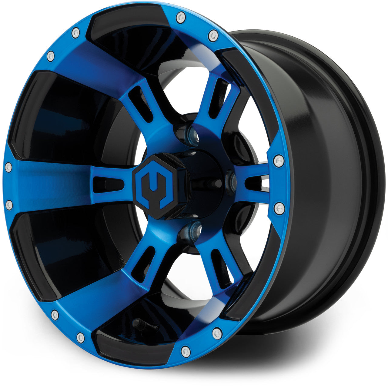 12" MODZ Ambush Blue & Black - Tire and Wheel Combo