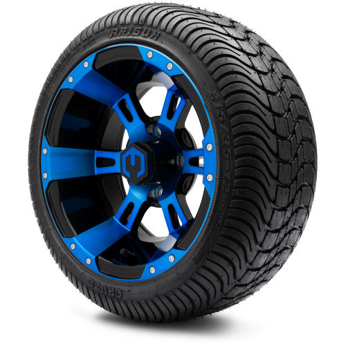 12" MODZ Ambush Blue & Black - Tire and Wheel Combo