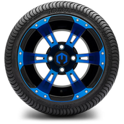 12" MODZ Ambush Blue & Black - Tire and Wheel Combo