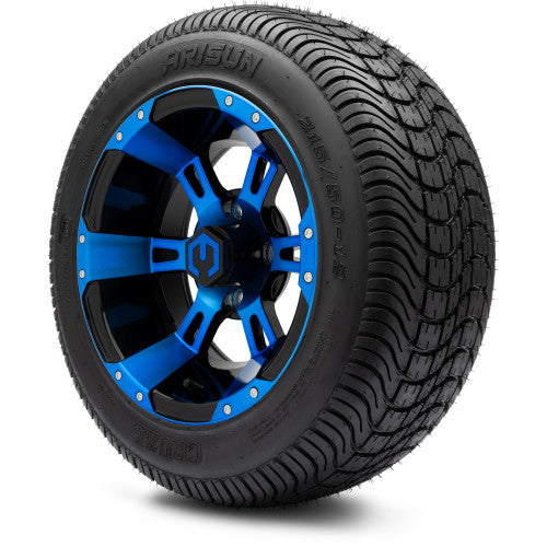 12" MODZ Ambush Blue & Black - Tire and Wheel Combo