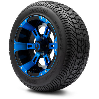 12" MODZ Ambush Blue & Black - Tire and Wheel Combo