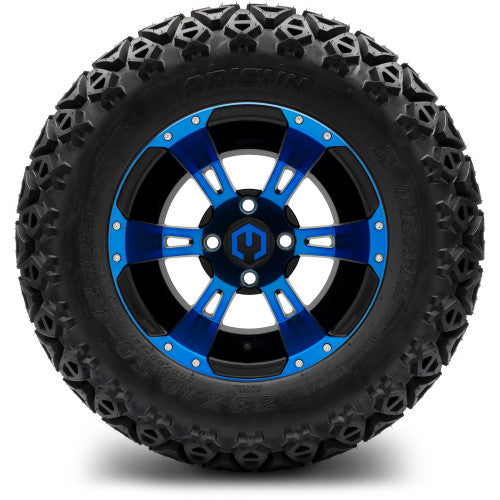 12" MODZ Ambush Blue & Black - Tire and Wheel Combo