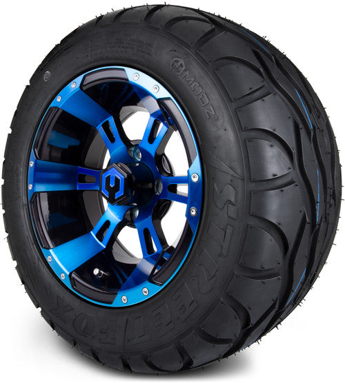 12" MODZ Ambush Blue & Black - Tire and Wheel Combo