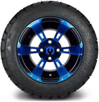 12" MODZ Ambush Blue & Black - Tire and Wheel Combo