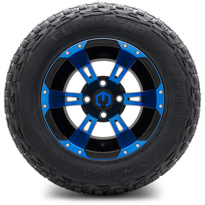 12" MODZ Ambush Blue & Black - Tire and Wheel Combo