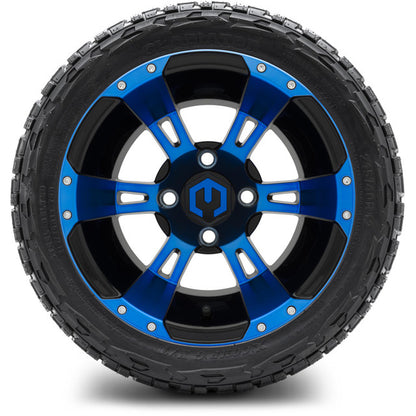 12" MODZ Ambush Blue & Black - Tire and Wheel Combo