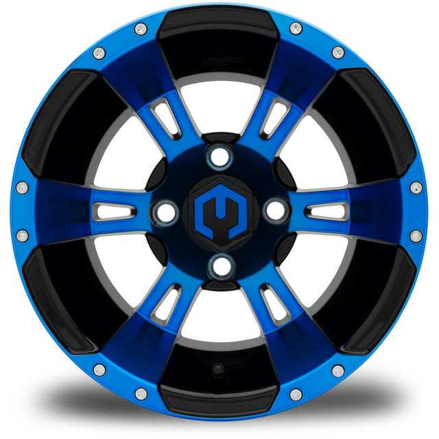 12" MODZ Ambush Blue & Black - Tire and Wheel Combo