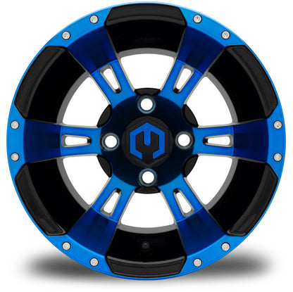 12" MODZ Ambush Blue & Black - Tire and Wheel Combo