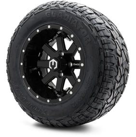 12" MODZ Ambush Glossy Black - Tire and Wheel Combo