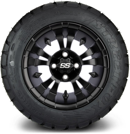 12" MODZ Vampire Matte Black - Tire and Wheel Combo