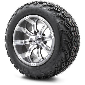 12" MODZ Tempest Gunmetal - Tire and Wheel Combo