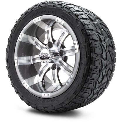12" MODZ Tempest Gunmetal - Tire and Wheel Combo