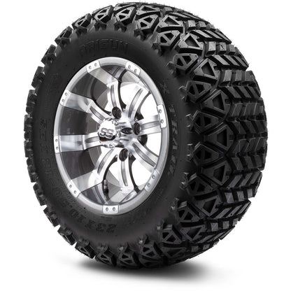 12" MODZ Tempest Gunmetal - Tire and Wheel Combo
