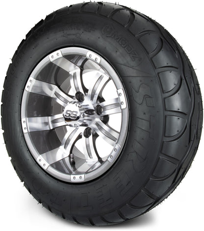 12" MODZ Tempest Gunmetal - Tire and Wheel Combo