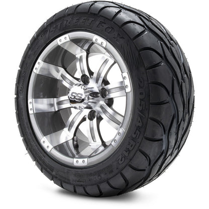 12" MODZ Tempest Gunmetal - Tire and Wheel Combo