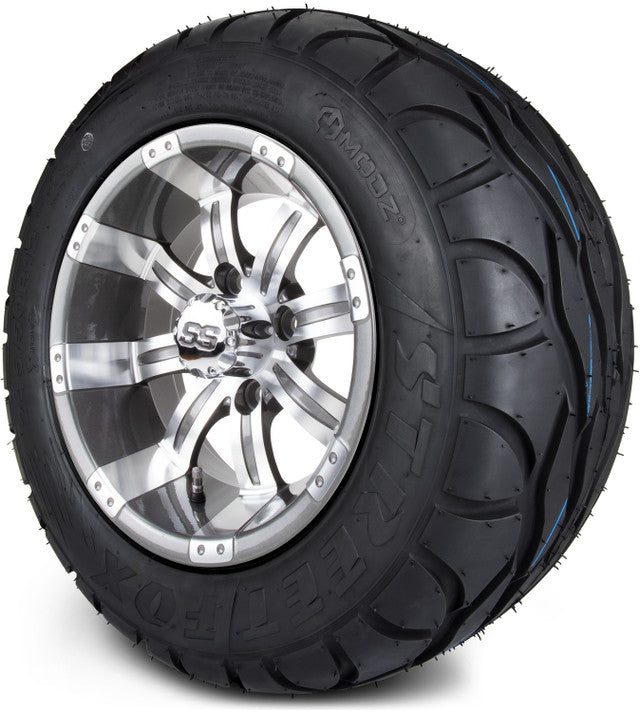 12" MODZ Tempest Gunmetal - Tire and Wheel Combo
