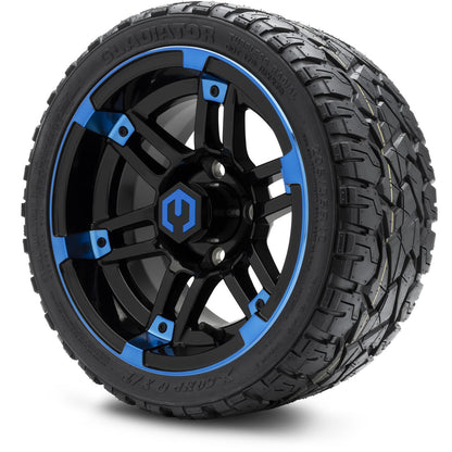 12" MODZ Aftershock Blue & Black - Tire and Wheel Combo