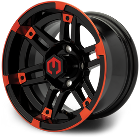 12" MODZ Aftershock Red & Black