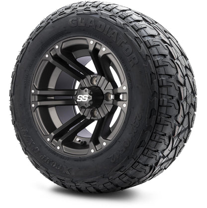 12" MODZ Enforcer Matte Black - Tire and Wheel Combo