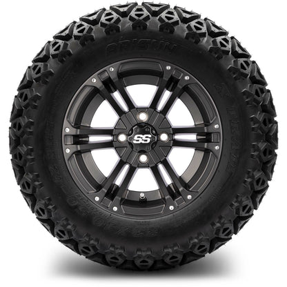 12" MODZ Enforcer Matte Black - Tire and Wheel Combo