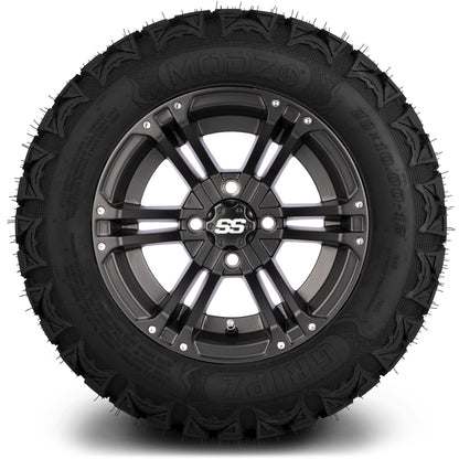 12" MODZ Enforcer Matte Black - Tire and Wheel Combo