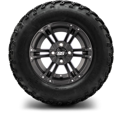 12" MODZ Enforcer Matte Black - Tire and Wheel Combo
