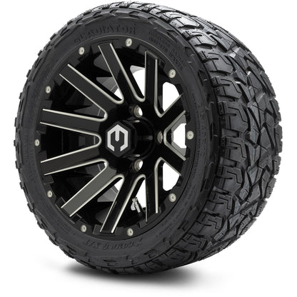 12" MODZ Mauler Glossy Black - Tire and Wheel Combo