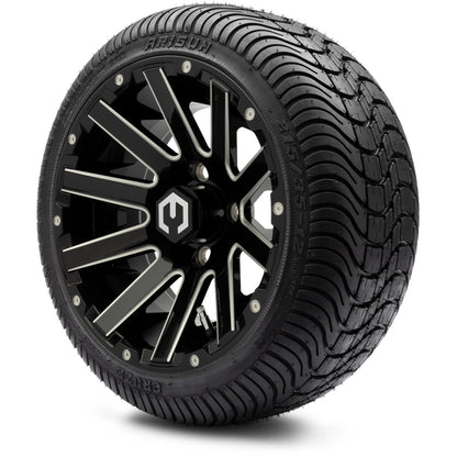12" MODZ Mauler Glossy Black - Tire and Wheel Combo