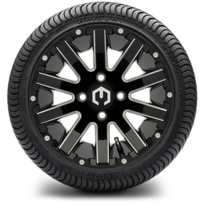 12" MODZ Mauler Glossy Black - Tire and Wheel Combo