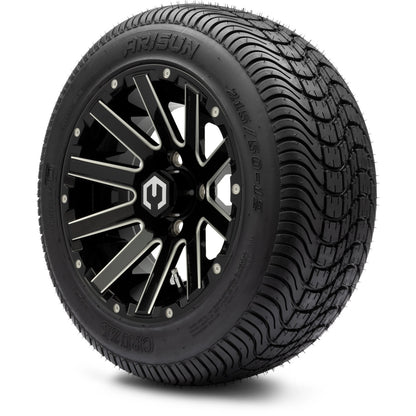 12" MODZ Mauler Glossy Black - Tire and Wheel Combo