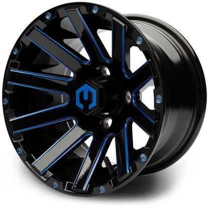12" MODZ Mauler Blue & Black