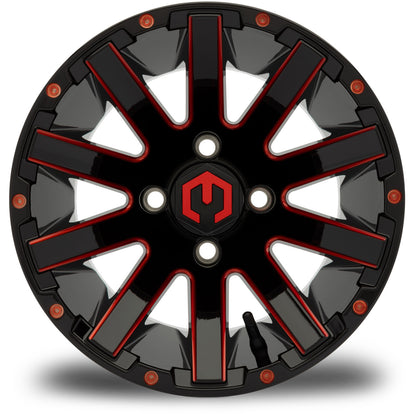 12" MODZ Mauler Red & Black