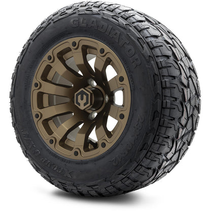 12" MODZ Bomber Matte Bronze - Tire and Wheel Combo