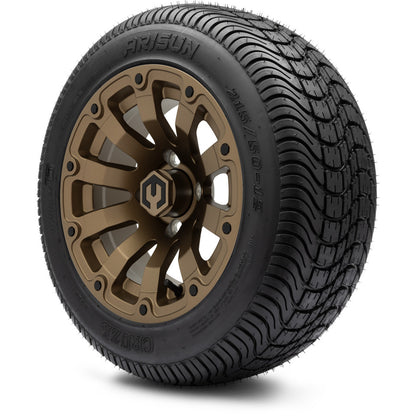 12" MODZ Bomber Matte Bronze - Tire and Wheel Combo