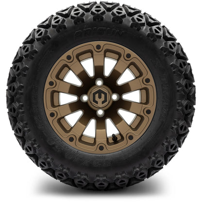 12" MODZ Bomber Matte Bronze - Tire and Wheel Combo