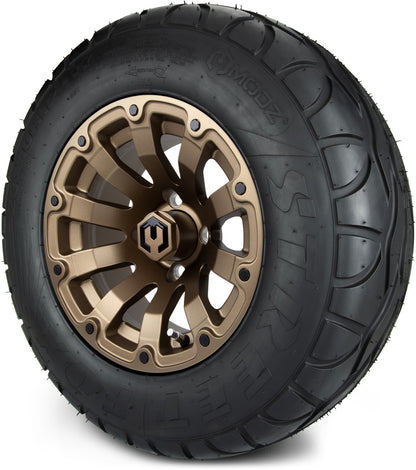 12" MODZ Bomber Matte Bronze - Tire and Wheel Combo