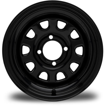 12" MODZ Steel D Window Glossy Black