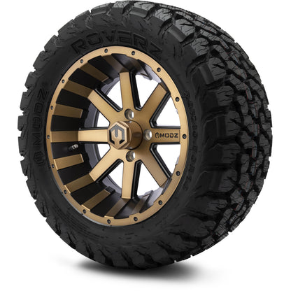 14" MODZ Assault Matte Bronze - Tire and Wheel Combo