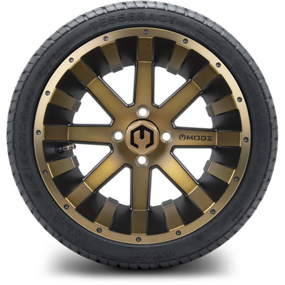 14" MODZ Assault Matte Bronze - Tire and Wheel Combo