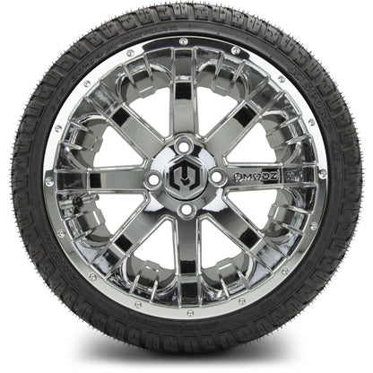14" MODZ Assault Chrome - Tire and Wheel Combo