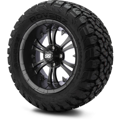 14" MODZ Vampire Matte Black - Tire and Wheel Combo