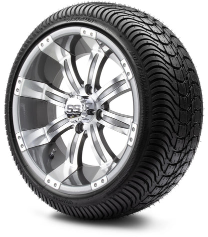 14" MODZ Tempest Gunmetal - Tire and Wheel Combo