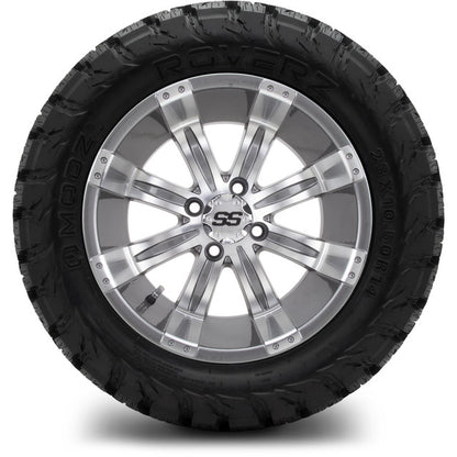 14" MODZ Tempest Gunmetal - Tire and Wheel Combo